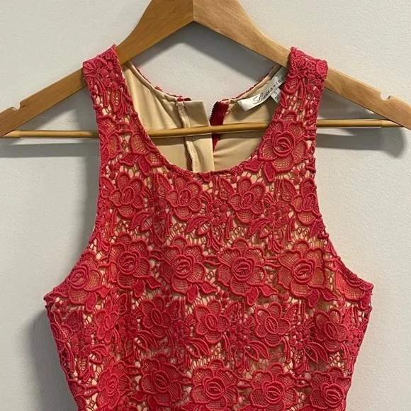 Lovers + Friends Pink Lace Mini Dress - Picture 4 of 5